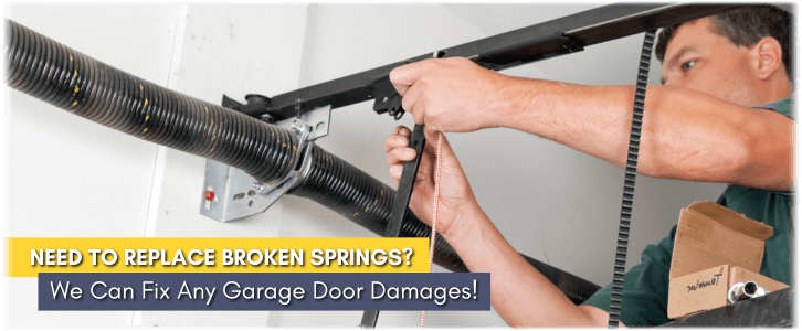Broken Garage Door Spring Alameda CA